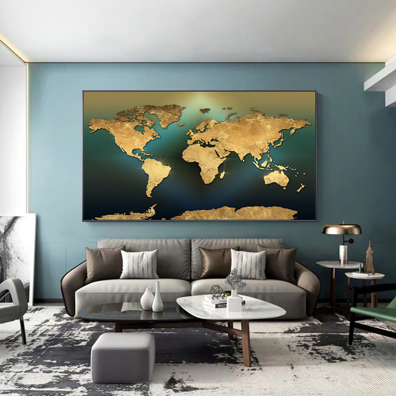 Modern Minimalist World Map Ar - огляд і ціна Star Map Poster